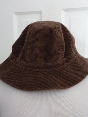 STEVEN ALAN Brown Corduroy Bucket Hat – Made in Japan